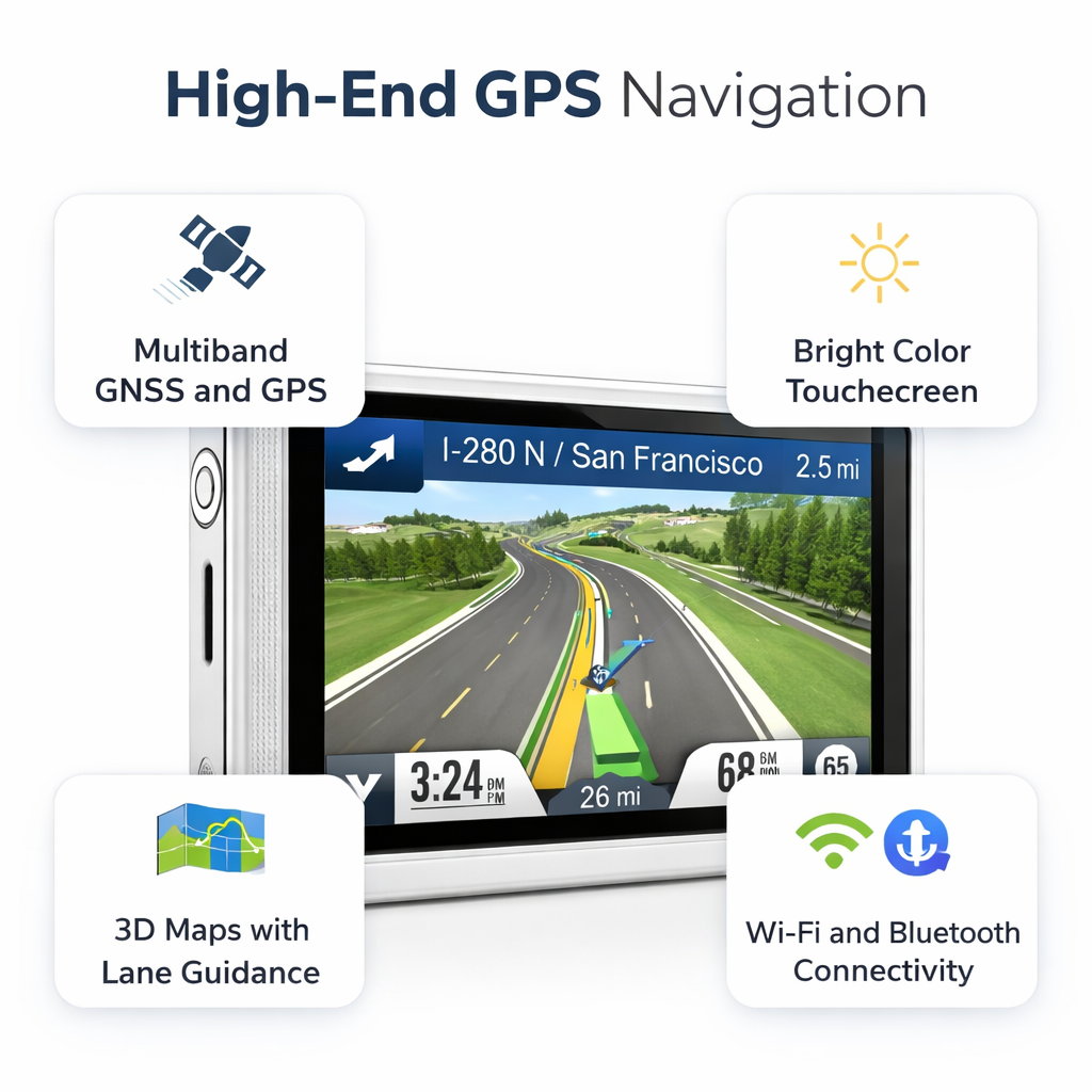 NavCore Touch GPS Multimedia Navigator