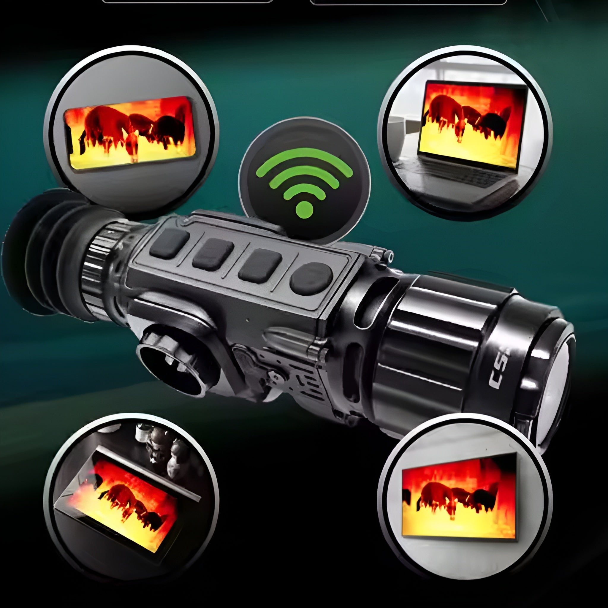 VulcanSight Tactical Thermal Imaging Scope