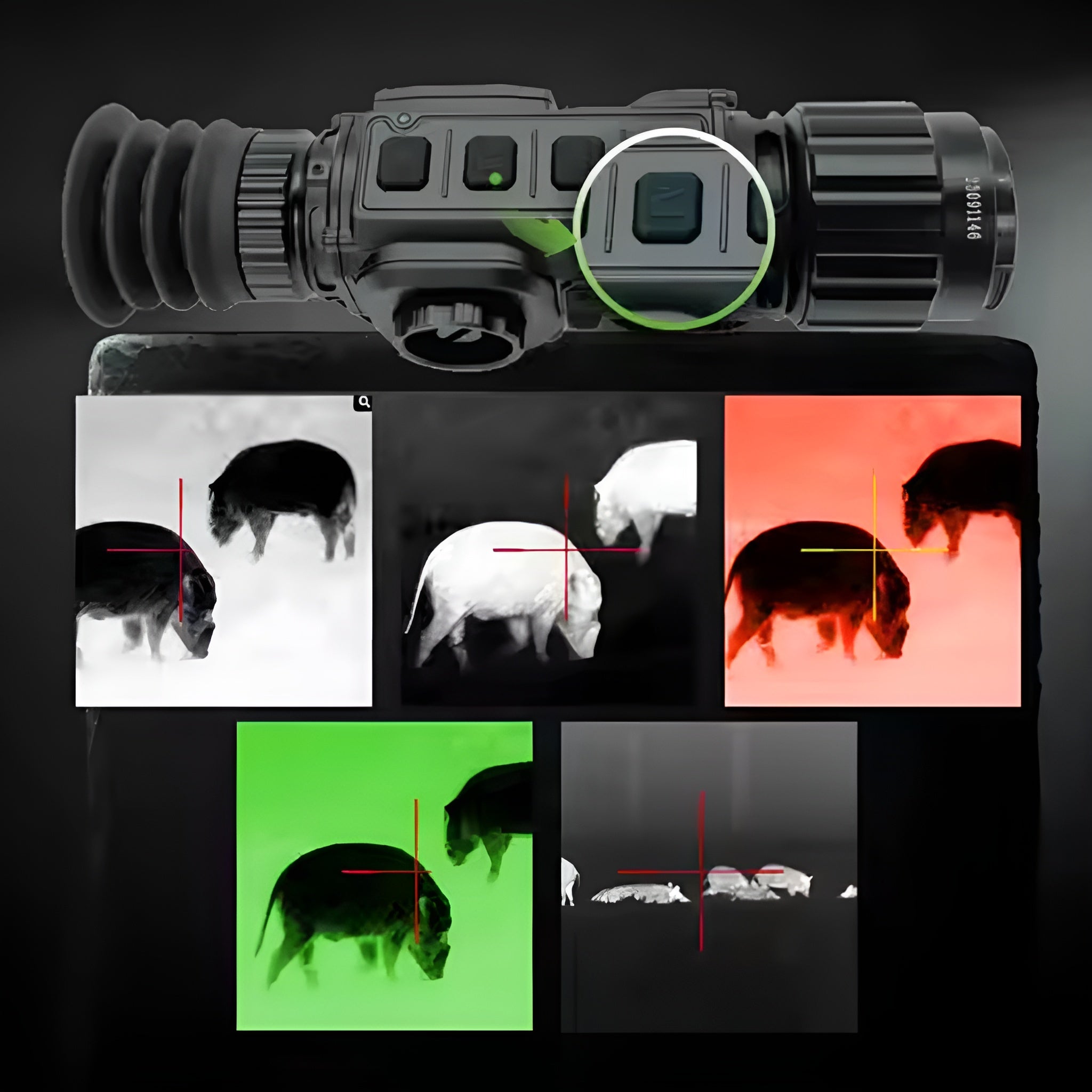 VulcanSight Tactical Thermal Imaging Scope